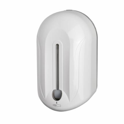 717-ELEGANCE dispenser for liquid soap, 1.1 l, white shockproof plastic